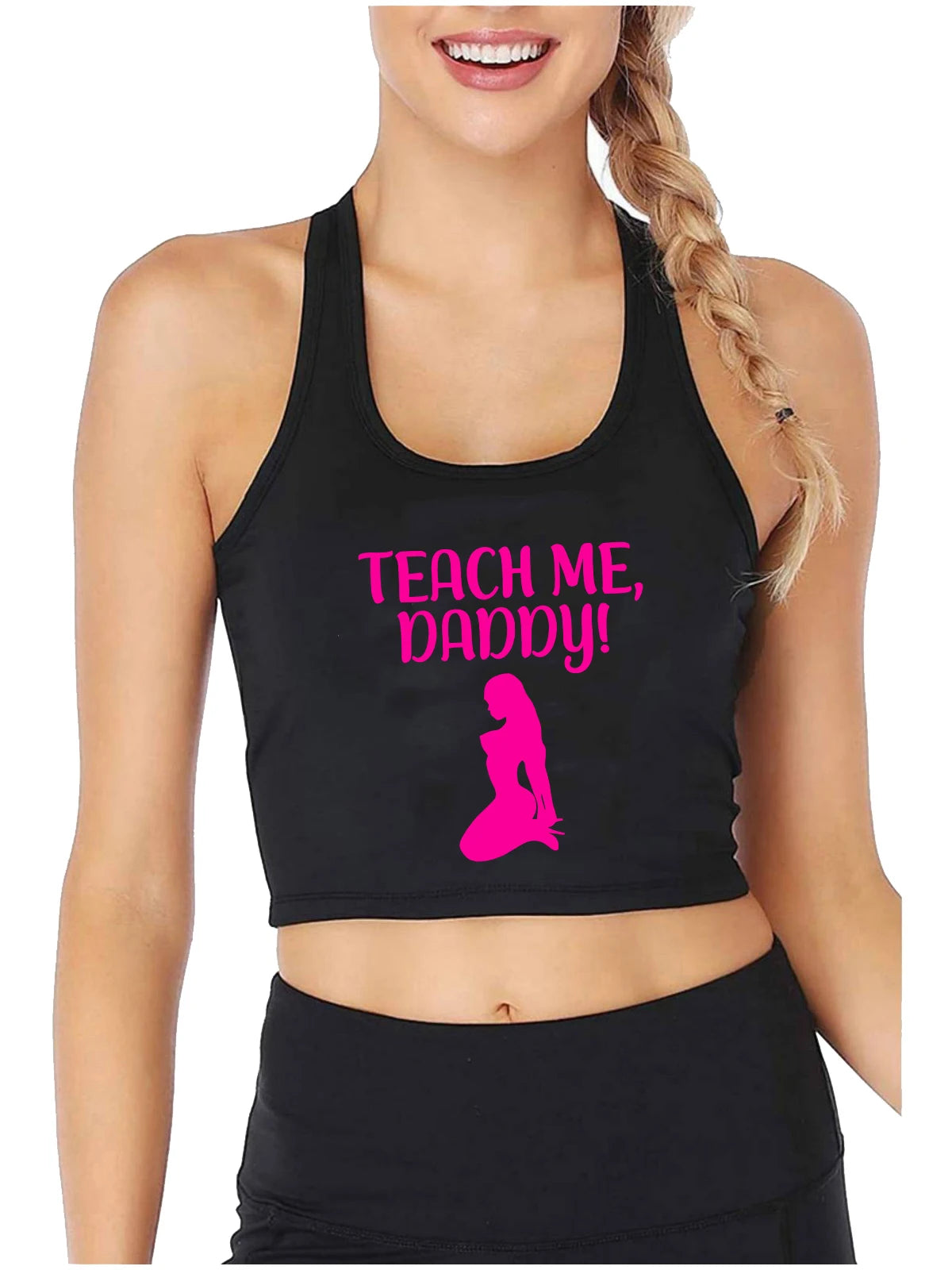 Teach Me Daddy Crop Set