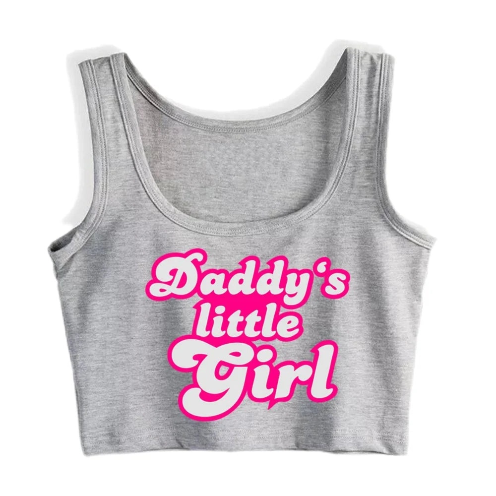 Daddy's Little Girl Crop Top