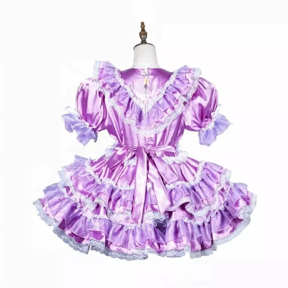 Violet French Maid Sissy Dress