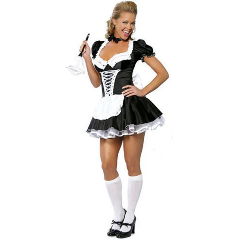 French Maid Cosplay Costume