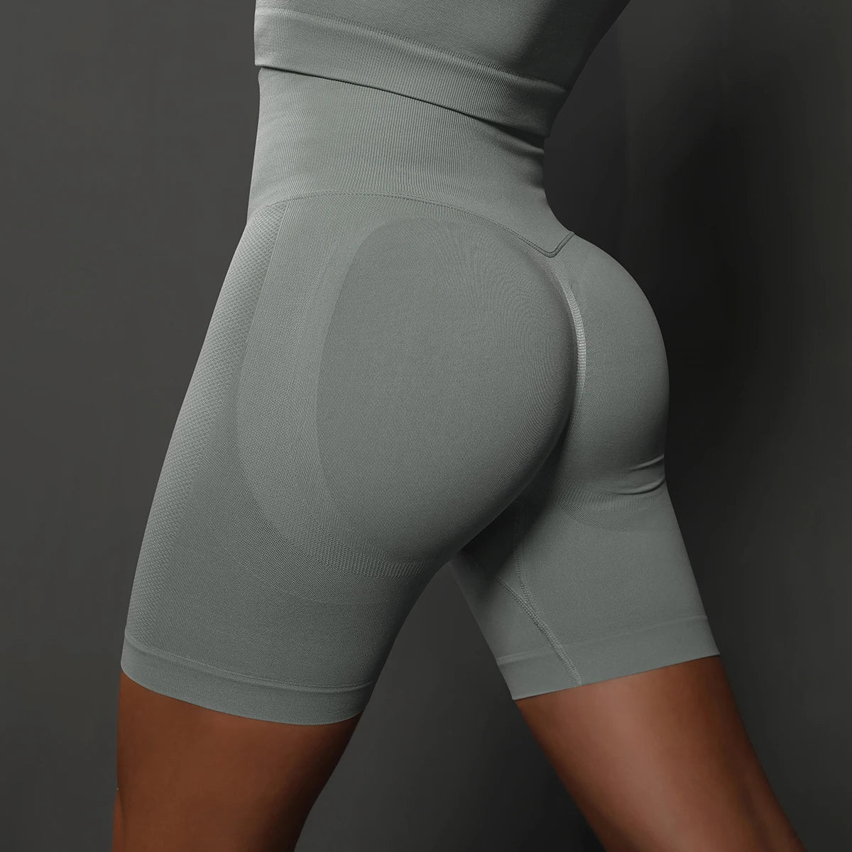 Seamless High Waist Yoga Shorts