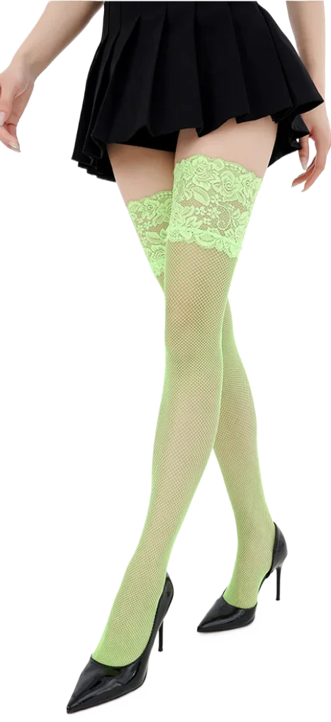 Fishnet Lace Stockings