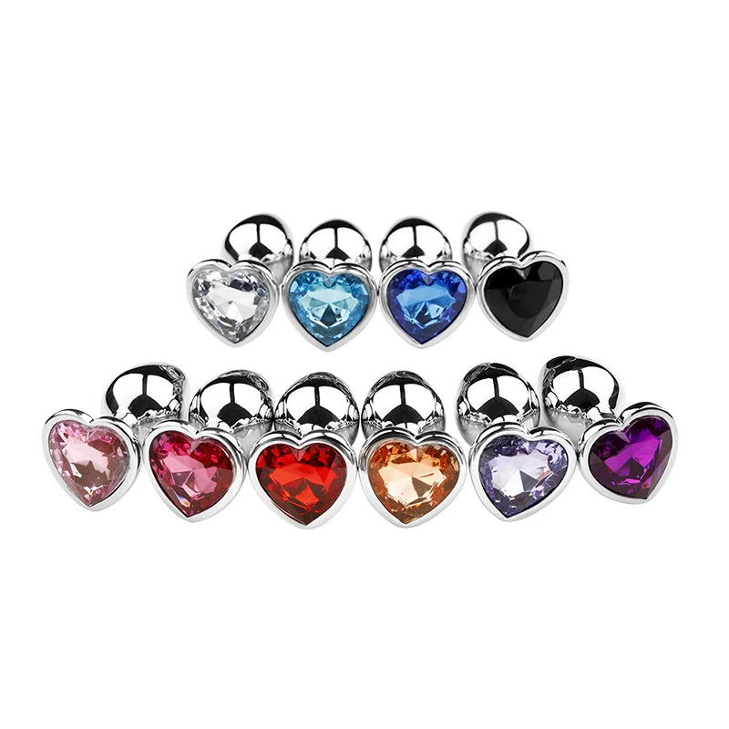Diamond Anal Plug Toy Set